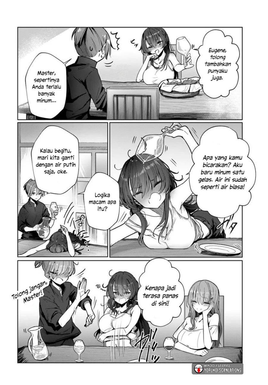 Doukyo Shiteiru Kensei no Onna Shishou ga Kawaisugite Mainichi Shiawase Desu Chapter 5 Gambar 18