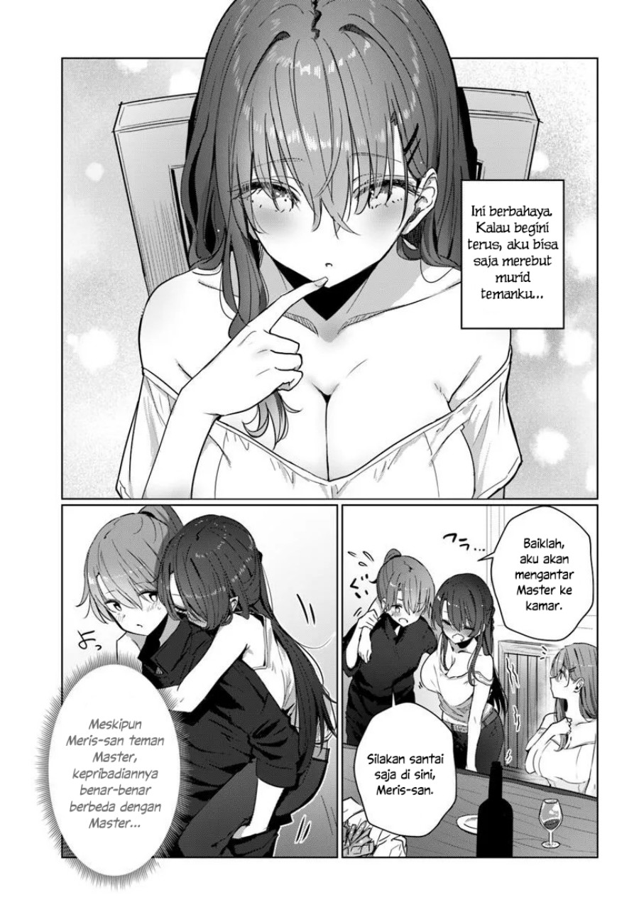 Doukyo Shiteiru Kensei no Onna Shishou ga Kawaisugite Mainichi Shiawase Desu Chapter 5 Gambar 21