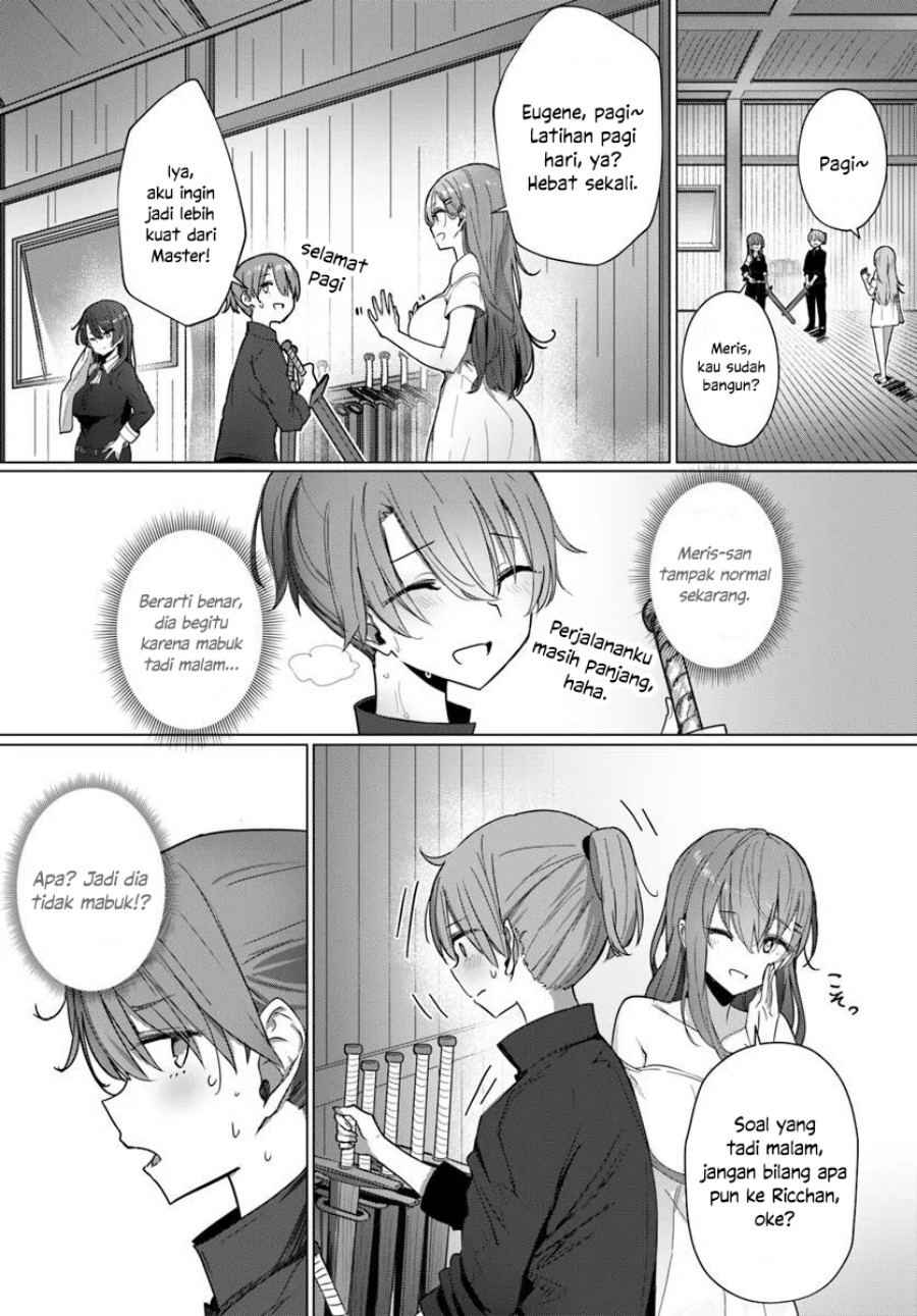 Doukyo Shiteiru Kensei no Onna Shishou ga Kawaisugite Mainichi Shiawase Desu Chapter 5 Gambar 31