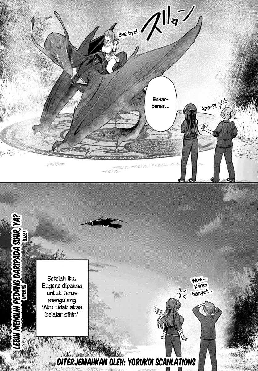 Doukyo Shiteiru Kensei no Onna Shishou ga Kawaisugite Mainichi Shiawase Desu Chapter 6 Gambar 24