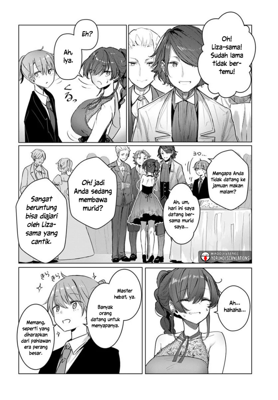 Doukyo Shiteiru Kensei no Onna Shishou ga Kawaisugite Mainichi Shiawase Desu Chapter 7 Gambar 4