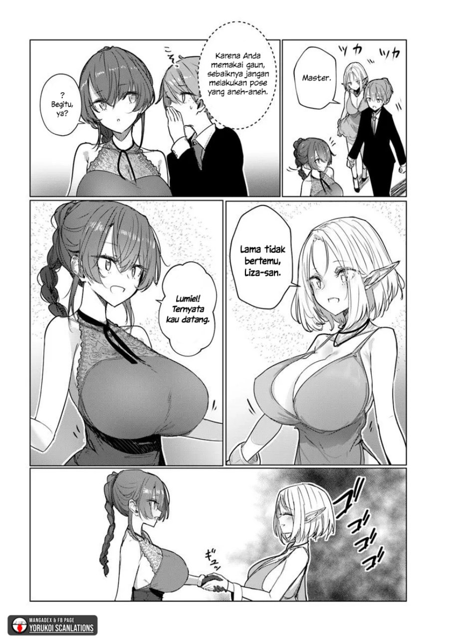Doukyo Shiteiru Kensei no Onna Shishou ga Kawaisugite Mainichi Shiawase Desu Chapter 8 Gambar 10