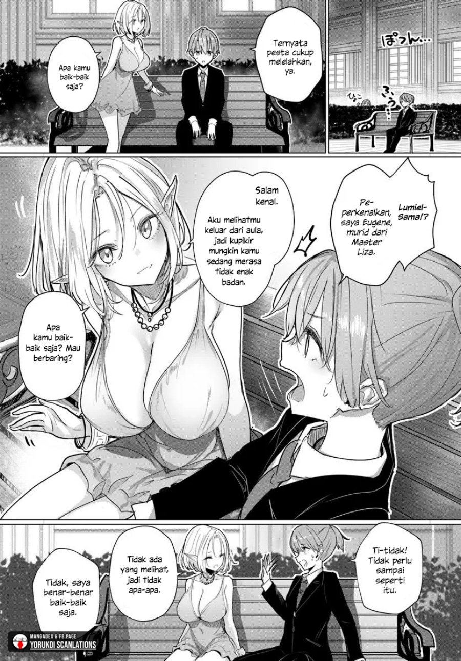 Doukyo Shiteiru Kensei no Onna Shishou ga Kawaisugite Mainichi Shiawase Desu Chapter 8 Gambar 5