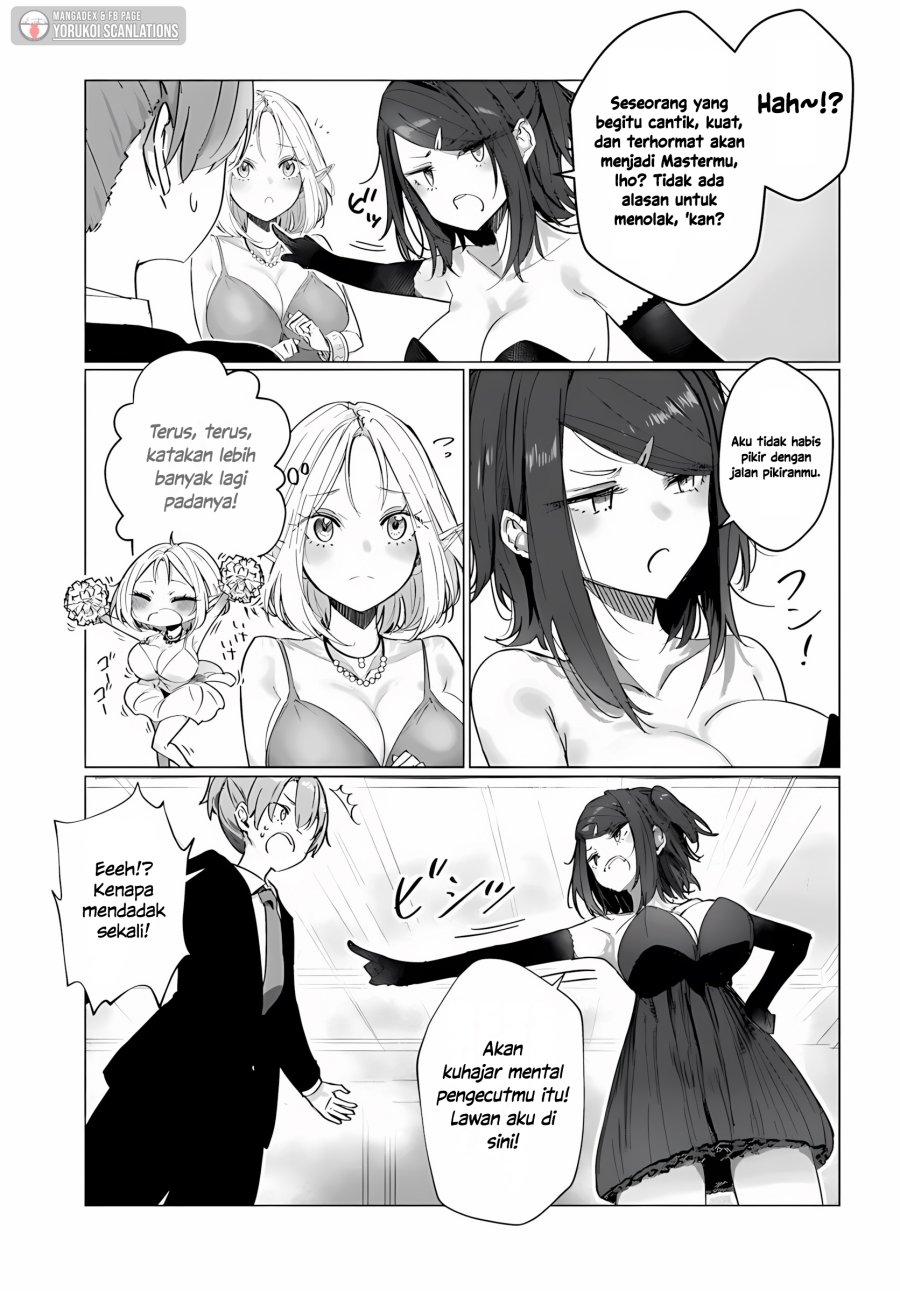 Doukyo Shiteiru Kensei no Onna Shishou ga Kawaisugite Mainichi Shiawase Desu Chapter 9.1 Gambar 3