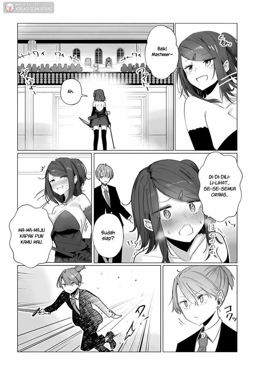 Doukyo Shiteiru Kensei no Onna Shishou ga Kawaisugite Mainichi Shiawase Desu Chapter 9.1 Gambar 8