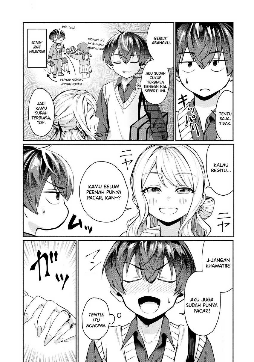 Douyara Ore wa Imadoki Gal na Toshiue Osananajimi kara Gekiomo Kanjou wo Mukerareteiru Rashii Chapter 1 Gambar 24