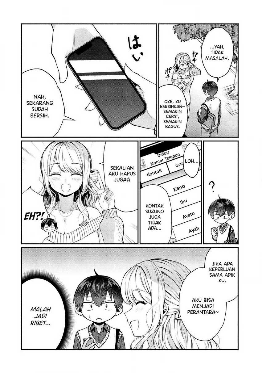 Douyara Ore wa Imadoki Gal na Toshiue Osananajimi kara Gekiomo Kanjou wo Mukerareteiru Rashii Chapter 2.1 Gambar 5