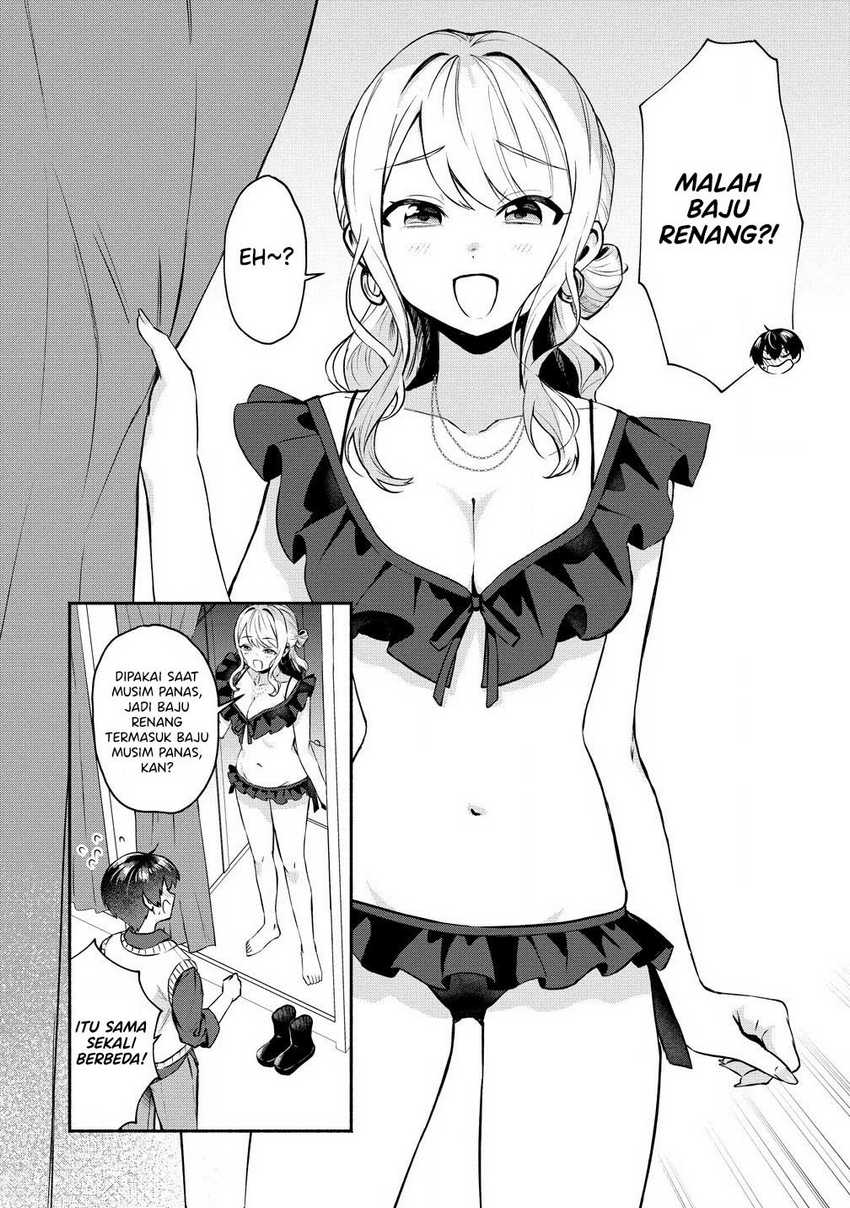 Douyara Ore wa Imadoki Gal na Toshiue Osananajimi kara Gekiomo Kanjou wo Mukerareteiru Rashii Chapter 2.1 Gambar 9