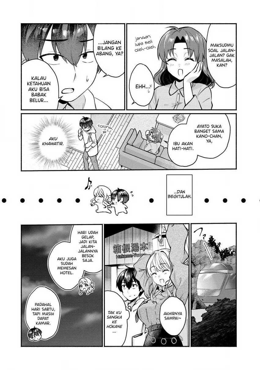 Douyara Ore wa Imadoki Gal na Toshiue Osananajimi kara Gekiomo Kanjou wo Mukerareteiru Rashii Chapter 3.2 Gambar 3