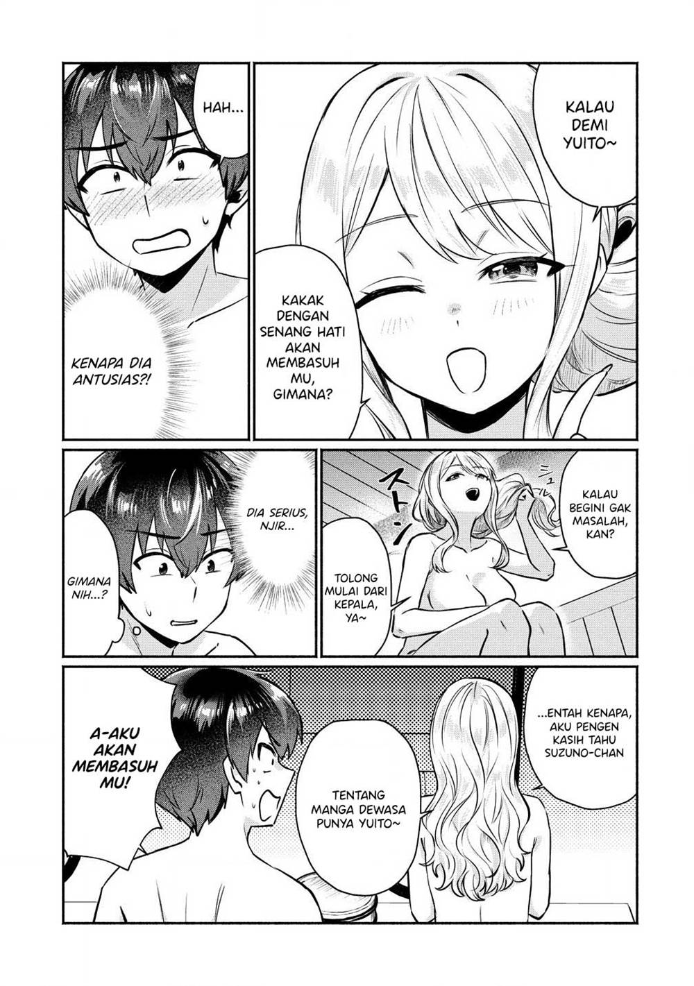 Douyara Ore wa Imadoki Gal na Toshiue Osananajimi kara Gekiomo Kanjou wo Mukerareteiru Rashii Chapter 4 Gambar 4