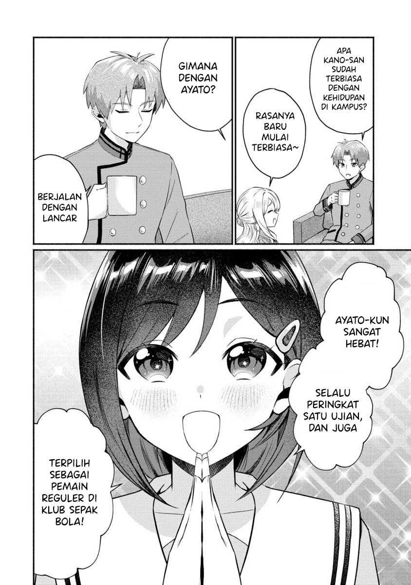 Douyara Ore wa Imadoki Gal na Toshiue Osananajimi kara Gekiomo Kanjou wo Mukerareteiru Rashii Chapter 7 Gambar 21