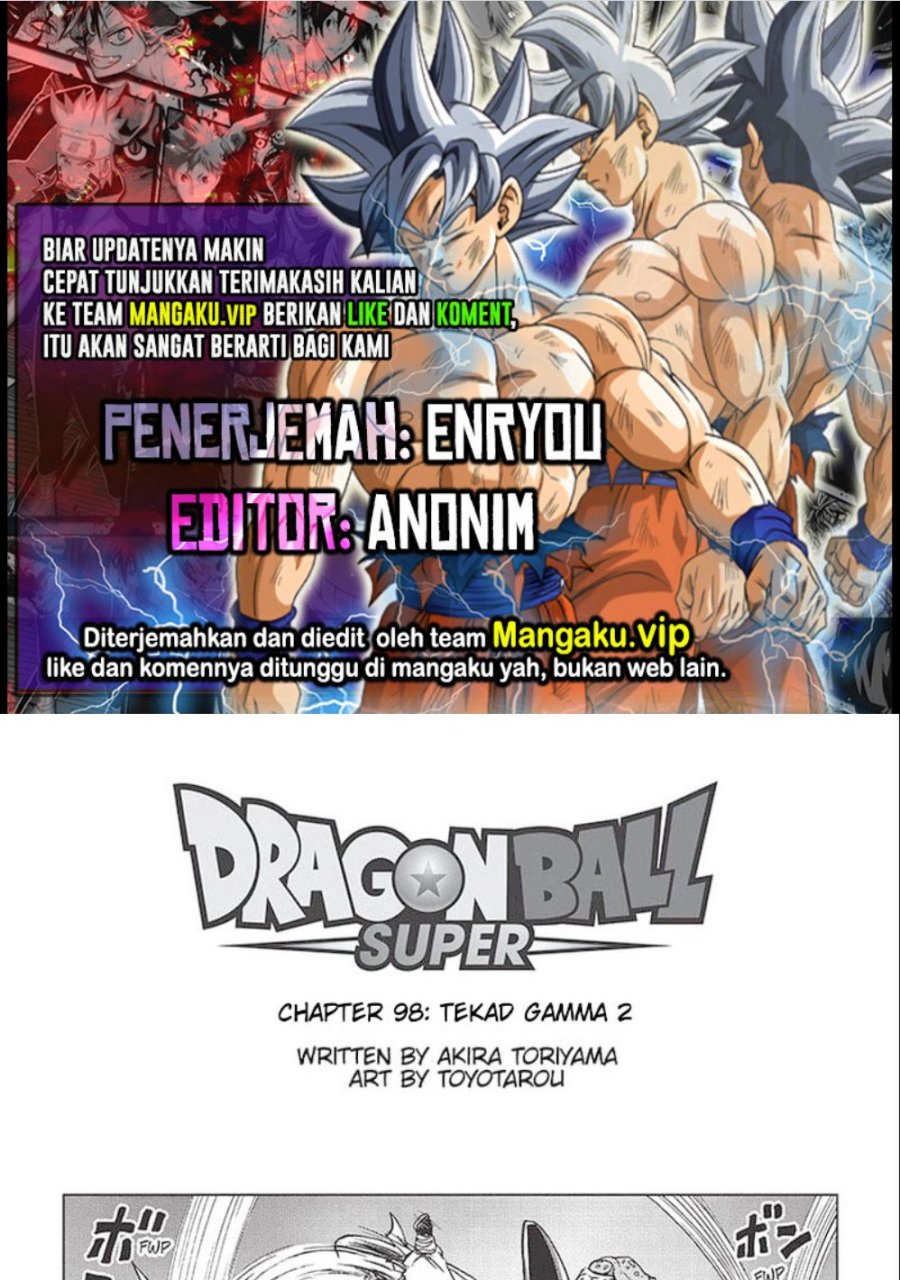 Baca Komik Dragon Ball Super Chapter 98.1 Gambar 1