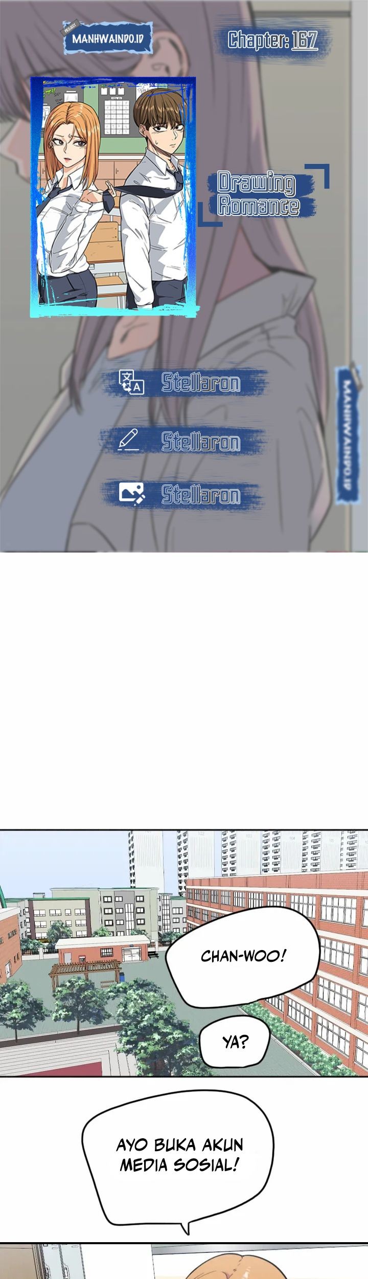 Baca Komik Drawing Romance Chapter 167 Gambar 1