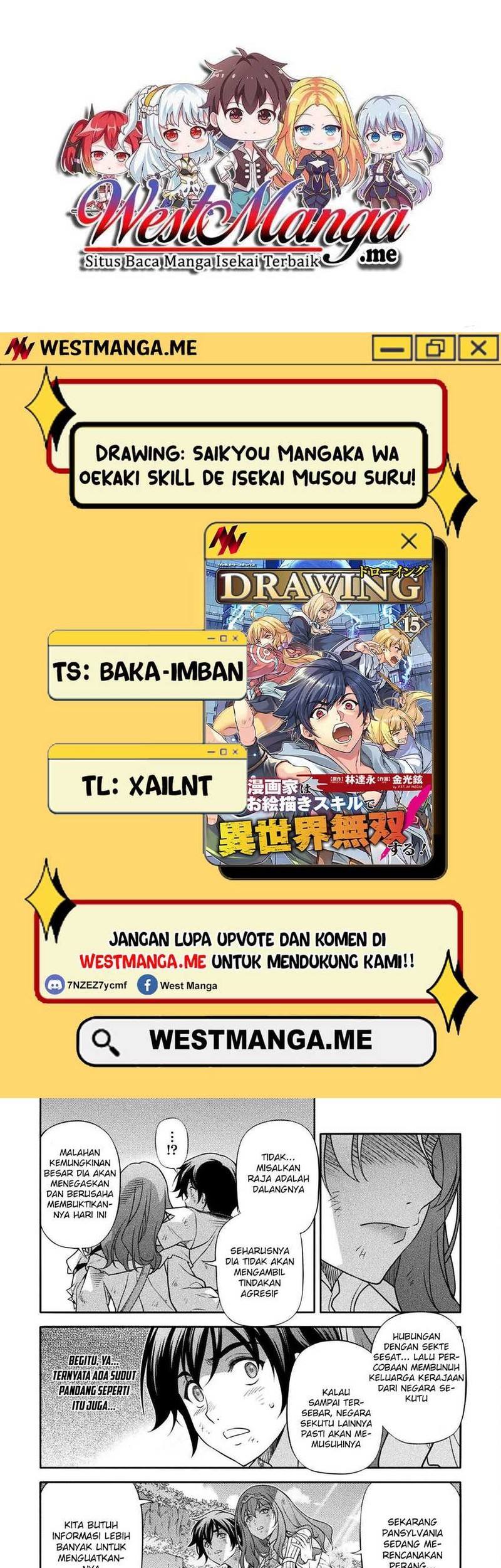 Baca Komik Drawing: Saikyou Mangaka wa Oekaki Skill de Isekai Musou Suru! Chapter 158 Gambar 1