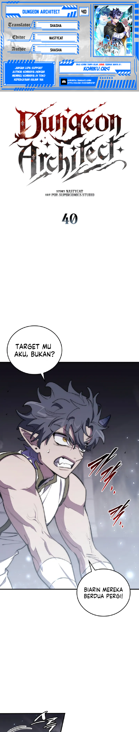 Baca Komik Dungeon Architect Chapter 40 Gambar 1