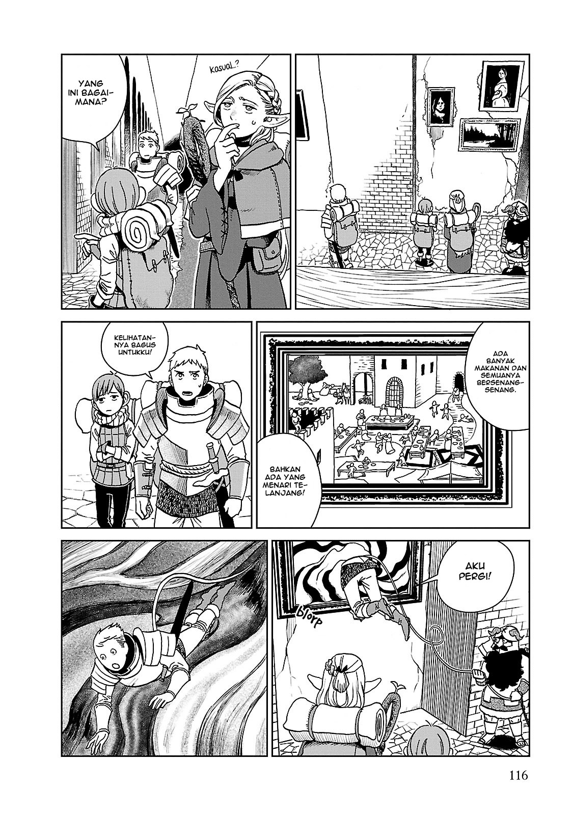 Dungeon Meshi Chapter 12 Gambar 15
