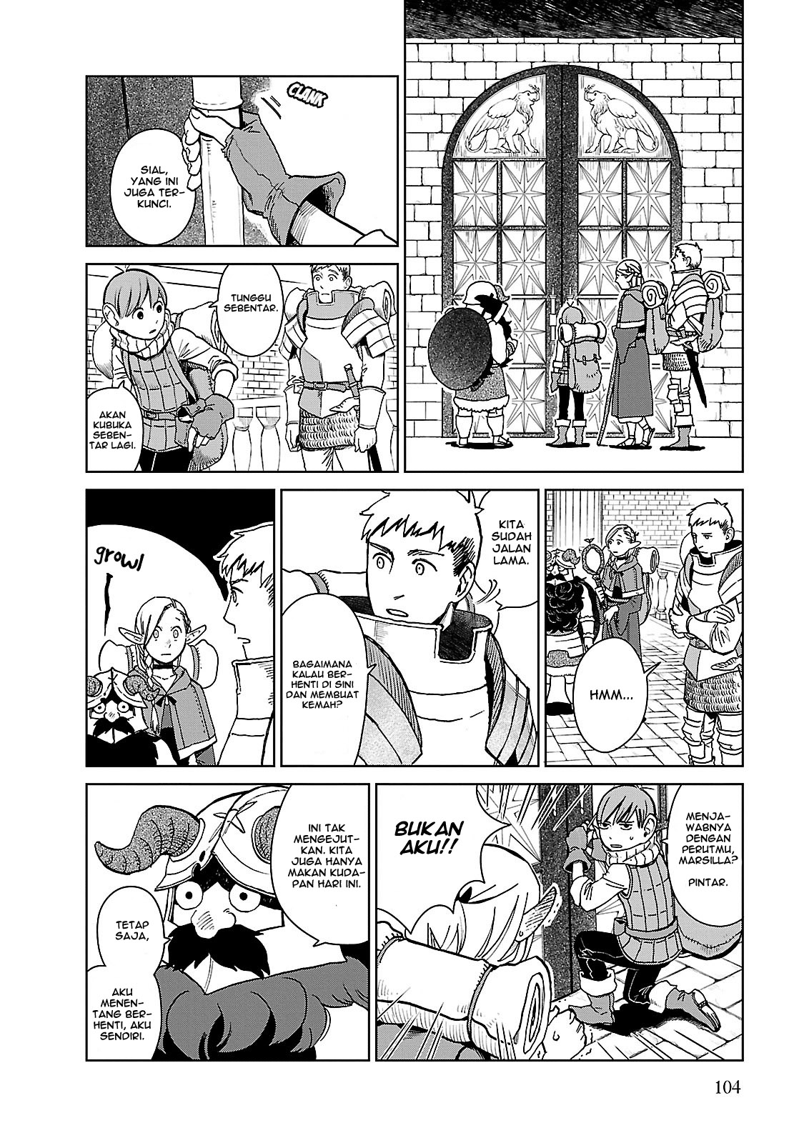 Dungeon Meshi Chapter 12 Gambar 3