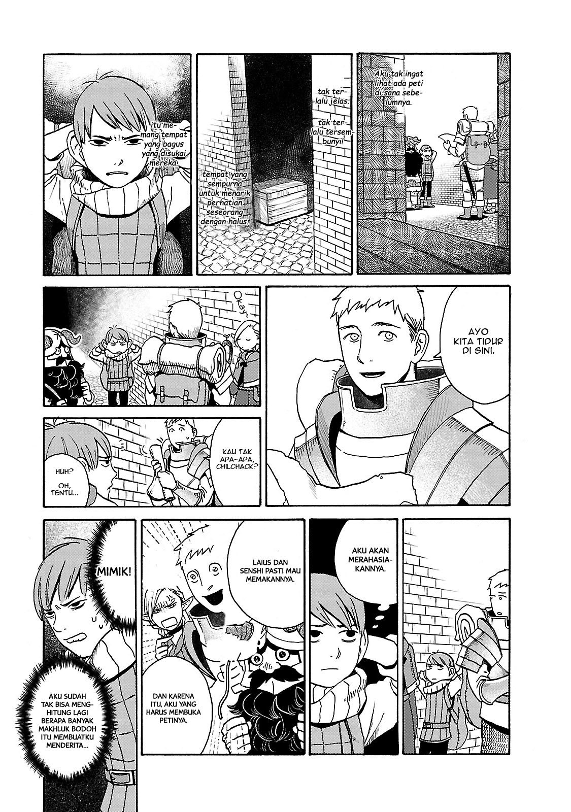 Dungeon Meshi Chapter 13 Gambar 4