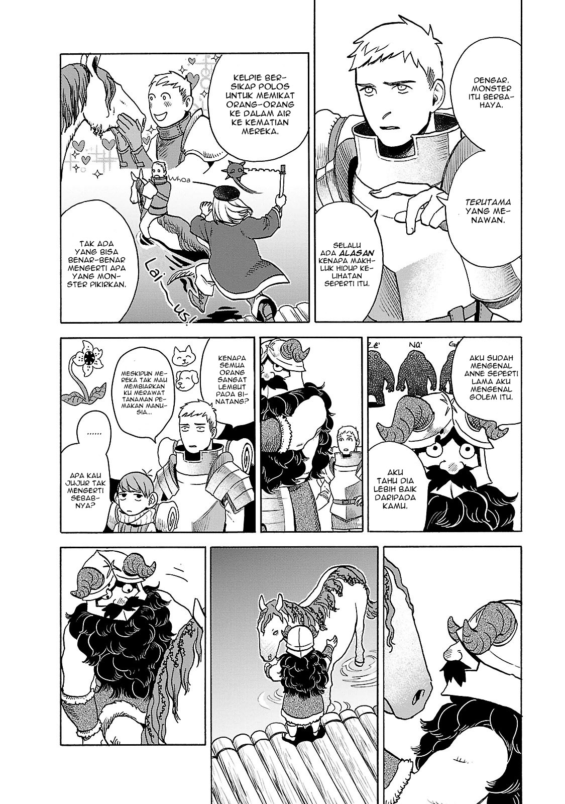 Dungeon Meshi Chapter 14 Gambar 13