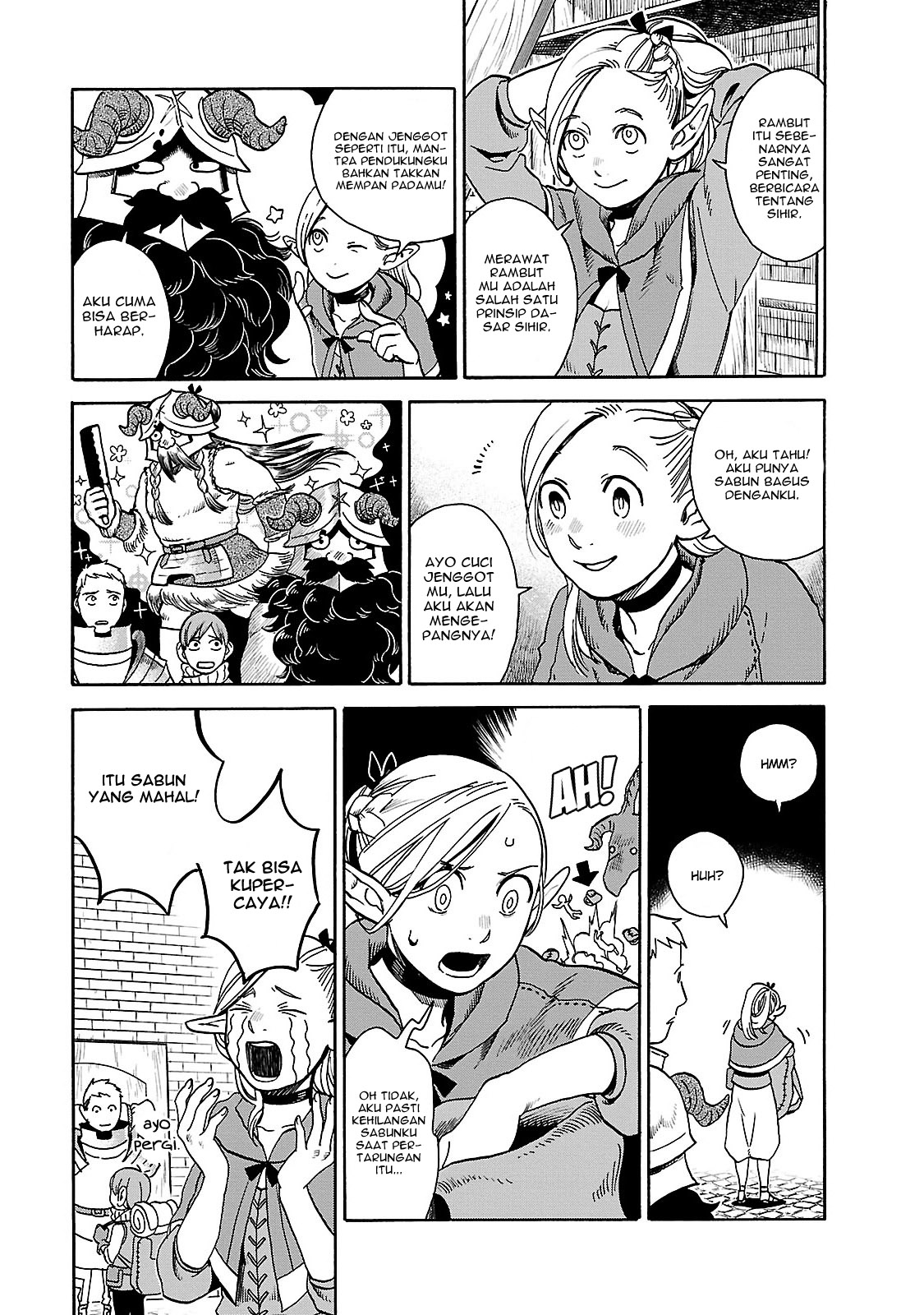 Dungeon Meshi Chapter 14 Gambar 4