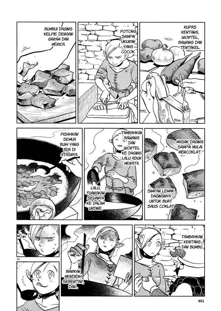 Dungeon Meshi Chapter 20 Gambar 22