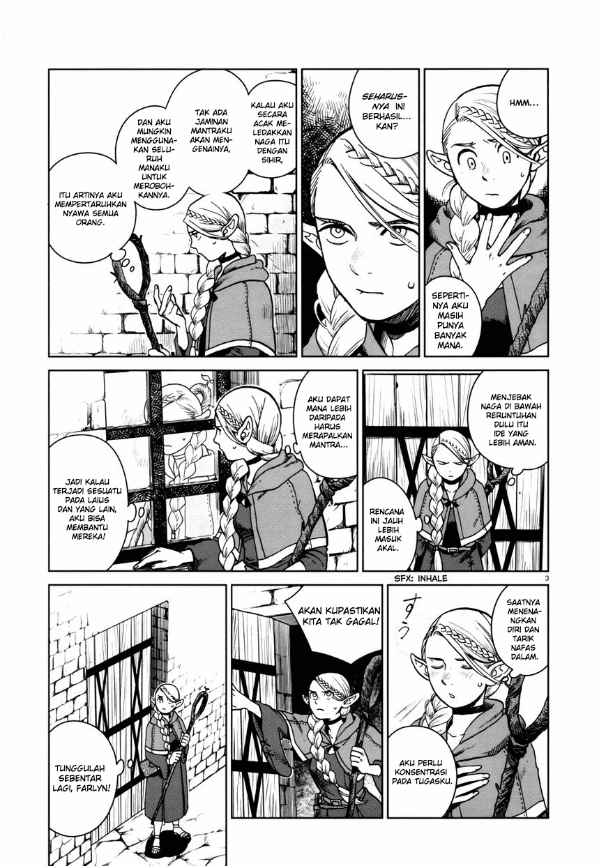 Dungeon Meshi Chapter 24 Gambar 4