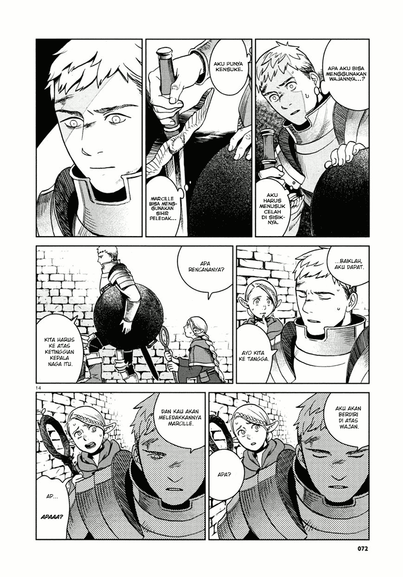 Dungeon Meshi Chapter 25 Gambar 15