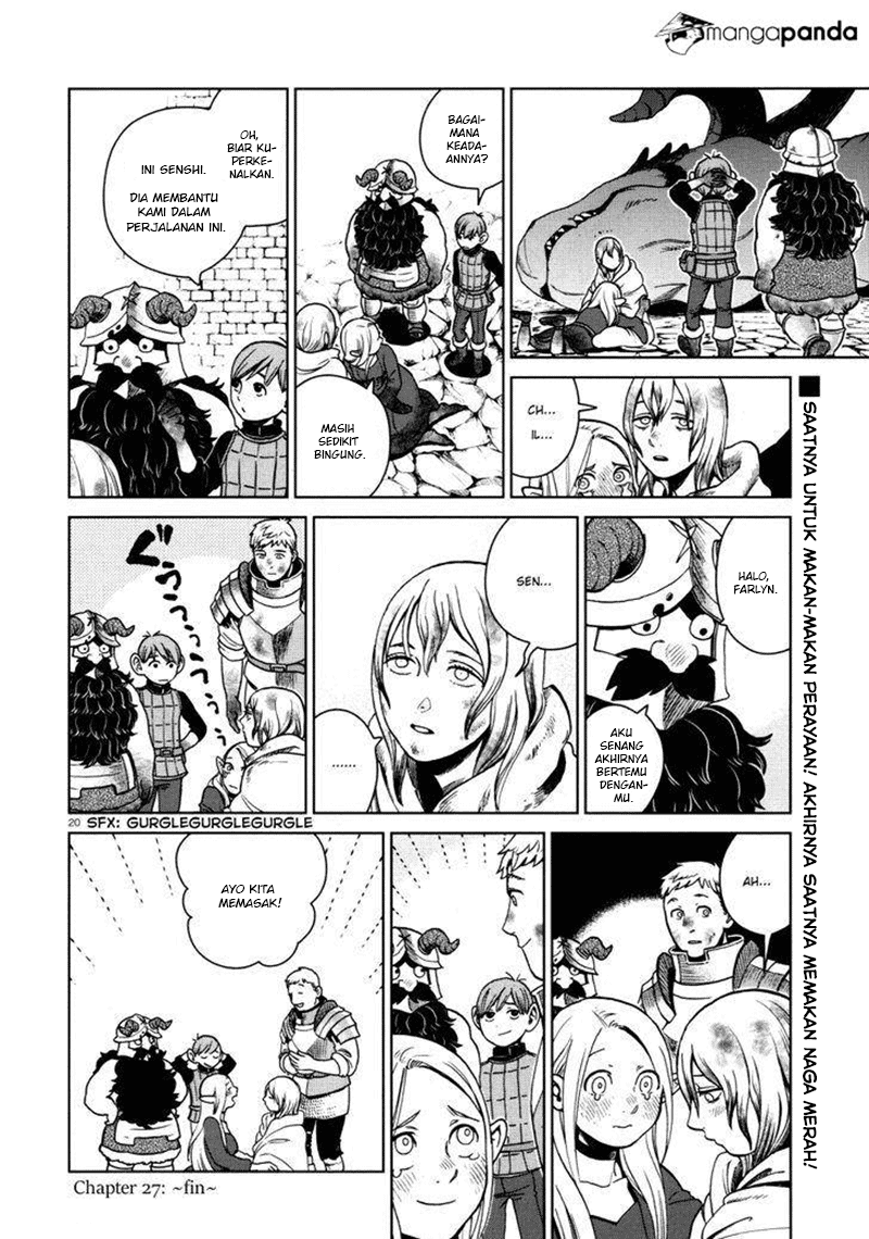 Dungeon Meshi Chapter 27 Gambar 22