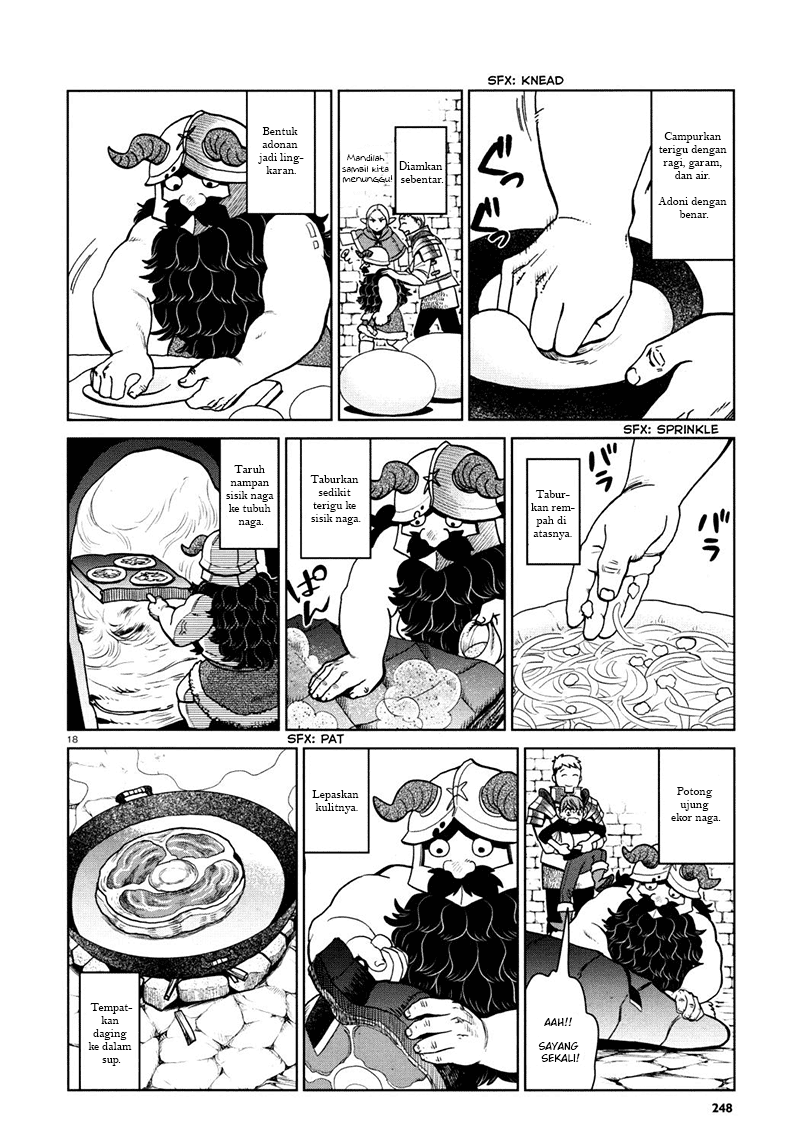 Dungeon Meshi Chapter 28 Gambar 20