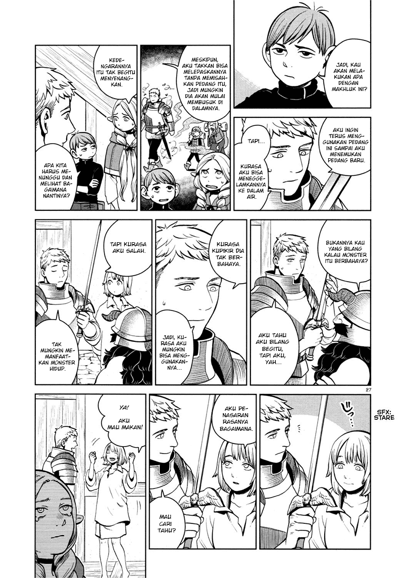 Dungeon Meshi Chapter 28 Gambar 29