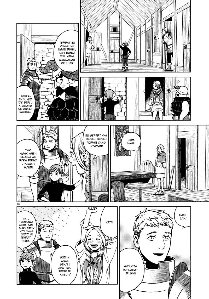 Dungeon Meshi Chapter 28 Gambar 30