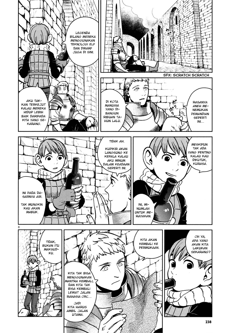 Dungeon Meshi Chapter 28 Gambar 9