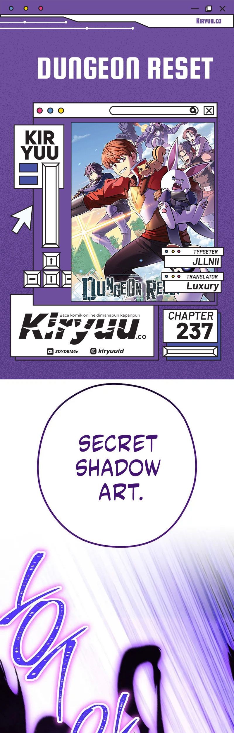 Baca Komik Dungeon Reset Chapter 237 Gambar 1