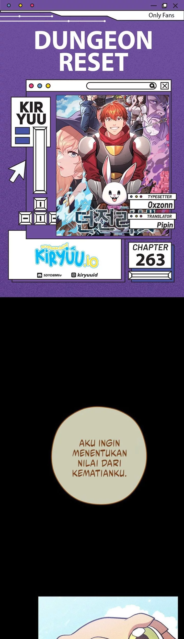 Baca Komik Dungeon Reset Chapter 263 Gambar 1