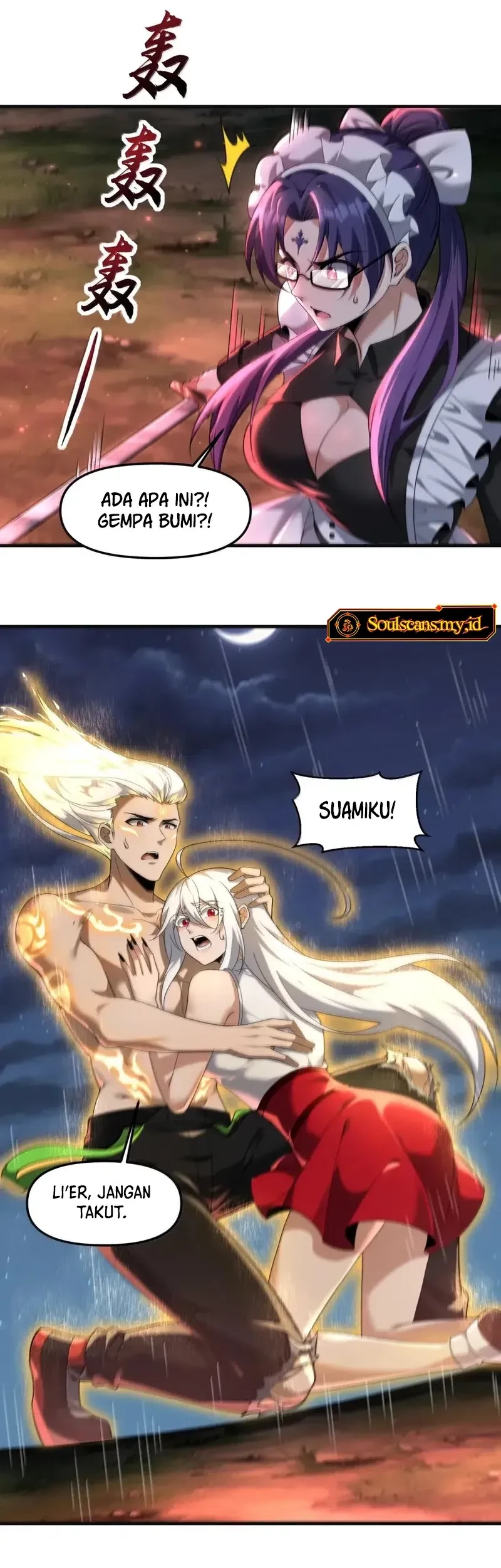 During The Live Streaming, I Proposed To A Female Ghost Chapter 103 Gambar 42
