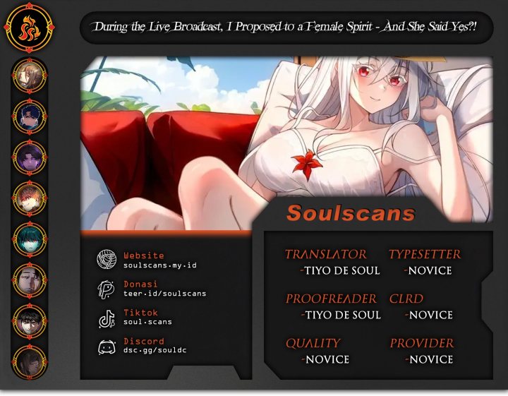 Baca Komik During The Live Streaming, I Proposed To A Female Ghost Chapter 14 Gambar 1