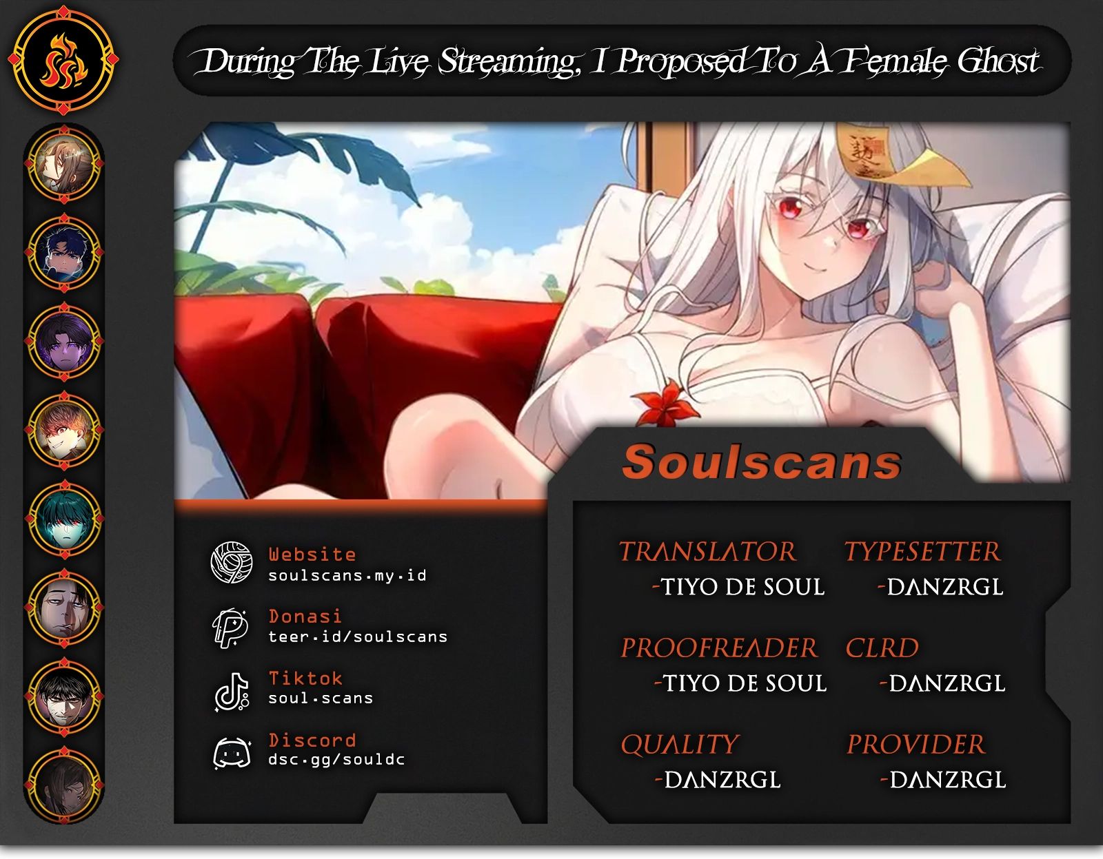 Baca Komik During The Live Streaming, I Proposed To A Female Ghost Chapter 17 Gambar 1