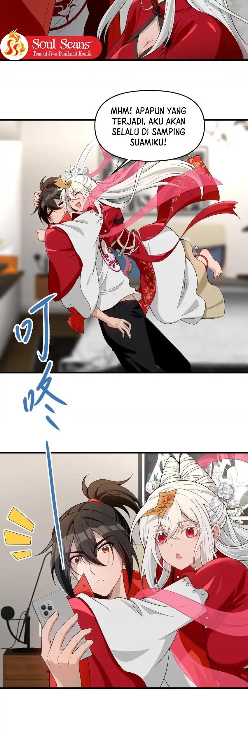 During The Live Streaming, I Proposed To A Female Ghost Chapter 17 Gambar 32