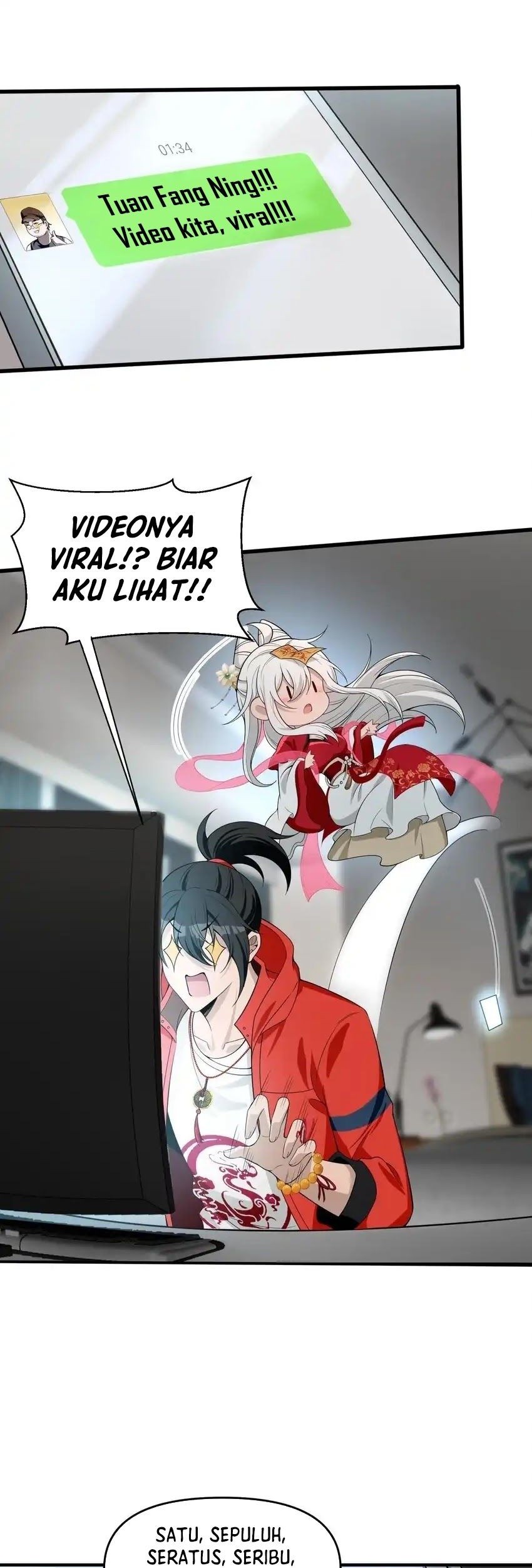 During The Live Streaming, I Proposed To A Female Ghost Chapter 17 Gambar 33