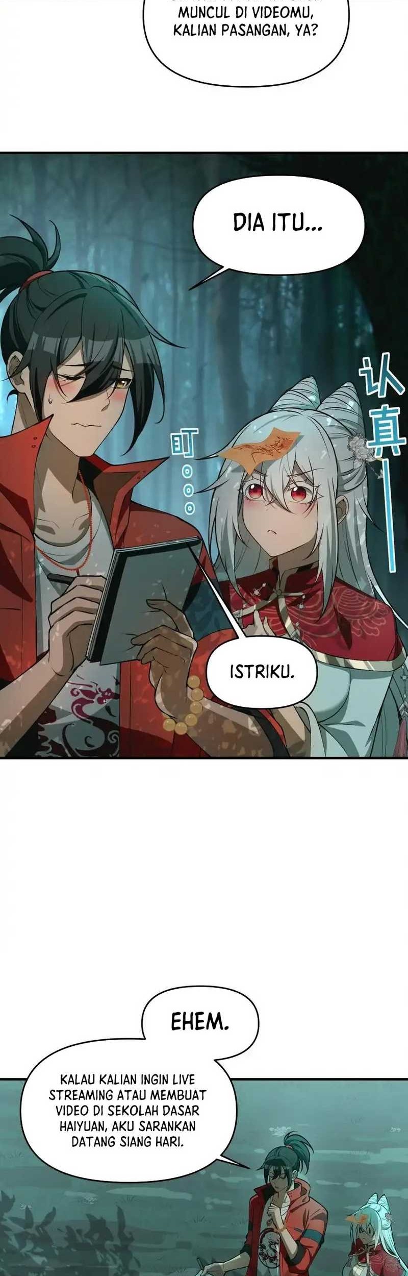 During The Live Streaming, I Proposed To A Female Ghost Chapter 19 Gambar 20