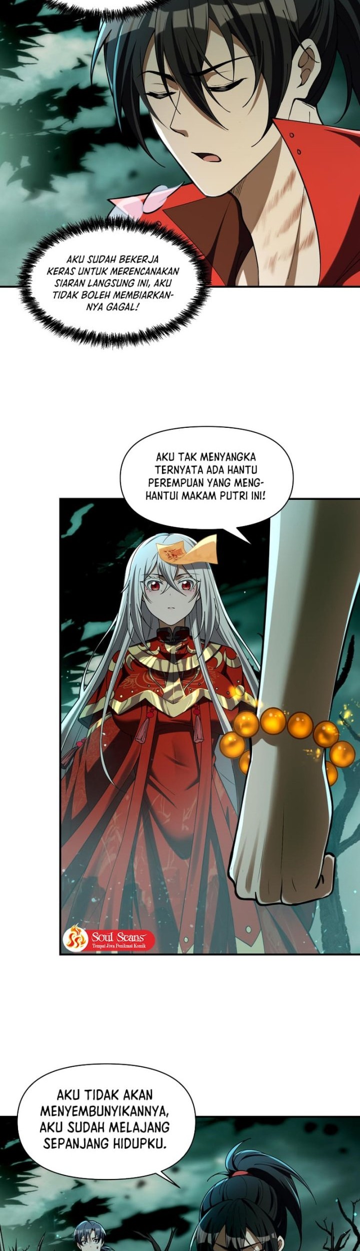 During The Live Streaming, I Proposed To A Female Ghost Chapter 2 Gambar 34