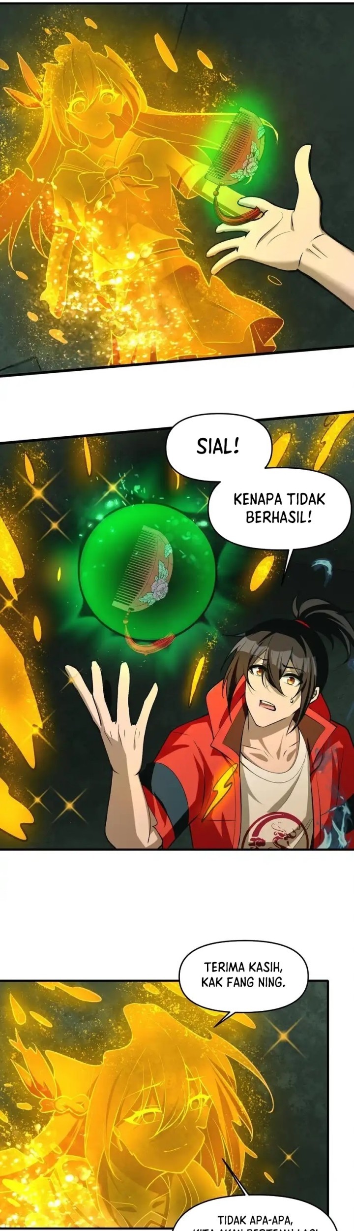 During The Live Streaming, I Proposed To A Female Ghost Chapter 21 Gambar 45