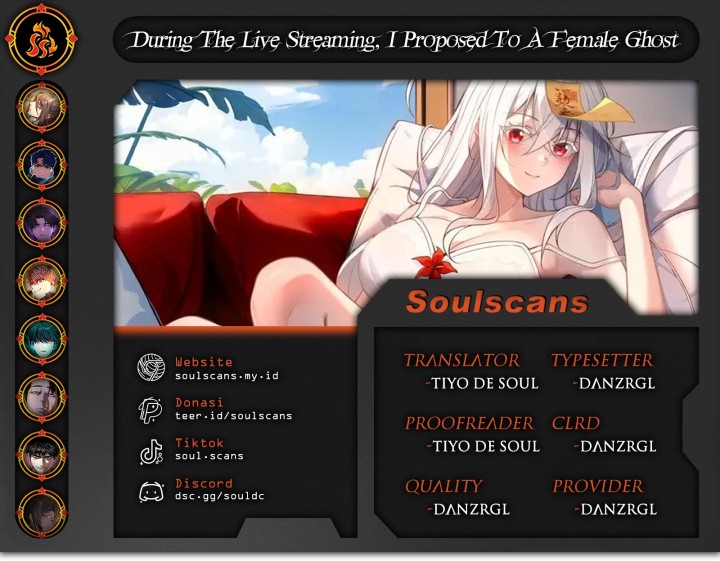 Baca Komik During The Live Streaming, I Proposed To A Female Ghost Chapter 22 Gambar 1