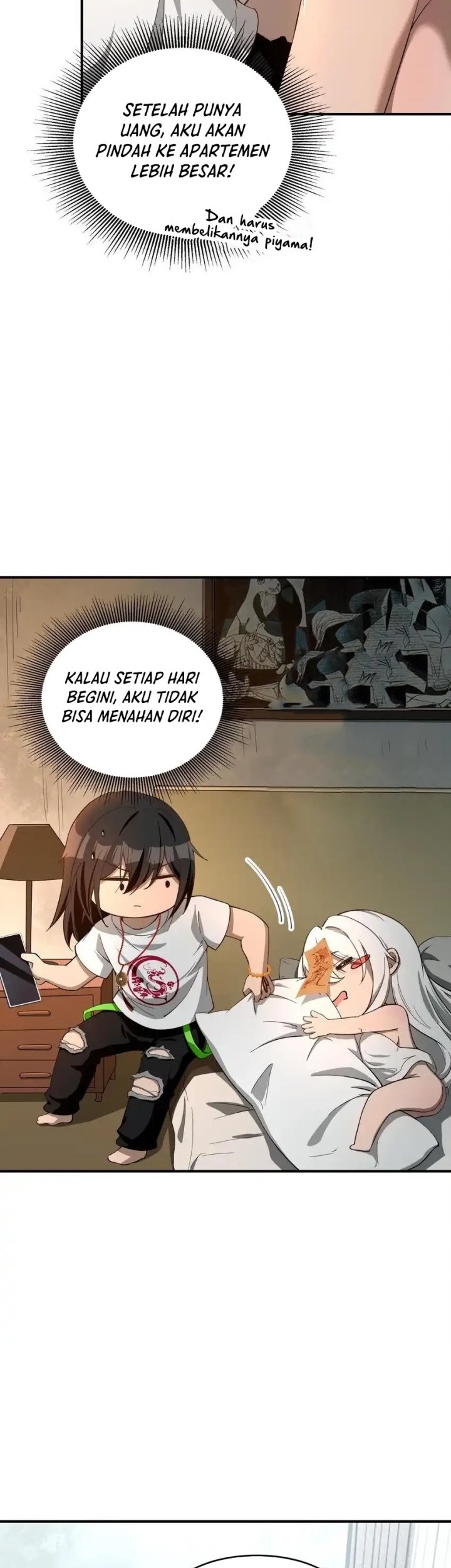 During The Live Streaming, I Proposed To A Female Ghost Chapter 22 Gambar 35