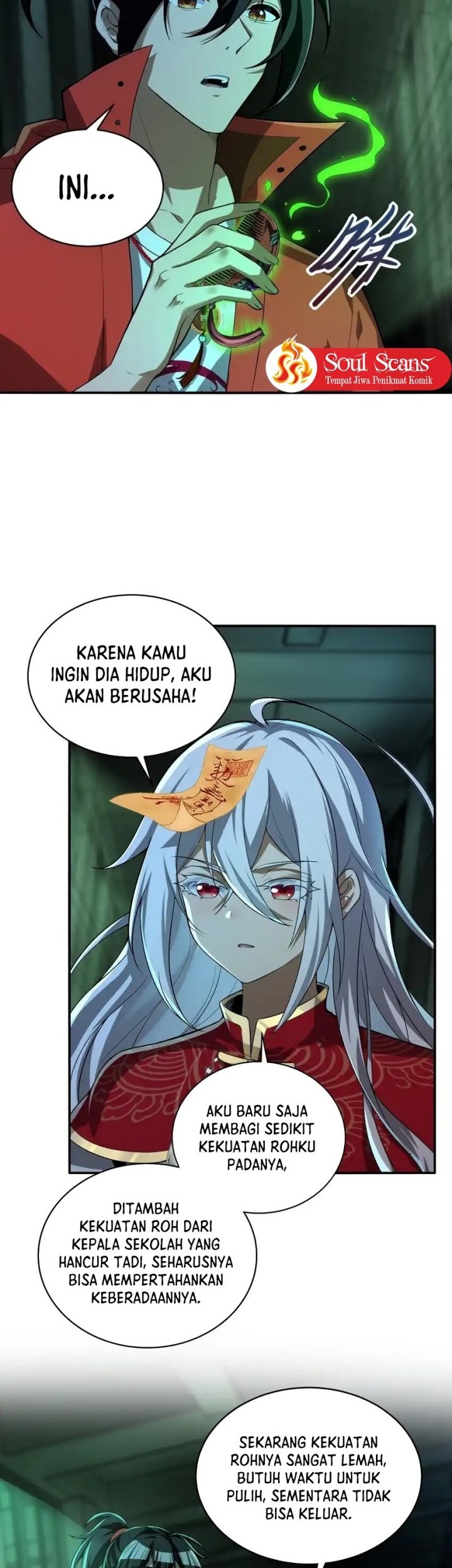 During The Live Streaming, I Proposed To A Female Ghost Chapter 22 Gambar 4