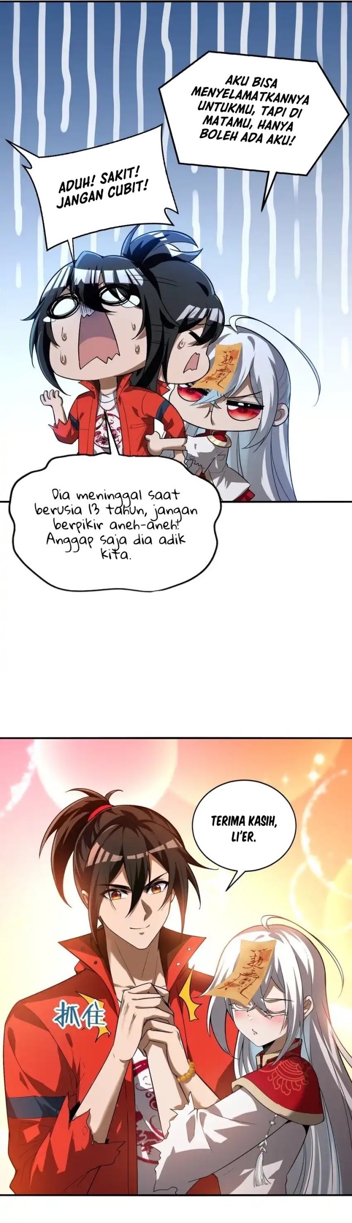 During The Live Streaming, I Proposed To A Female Ghost Chapter 22 Gambar 6