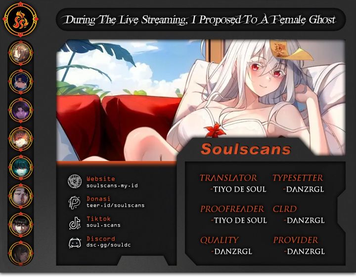 Baca Komik During The Live Streaming, I Proposed To A Female Ghost Chapter 24 Gambar 1