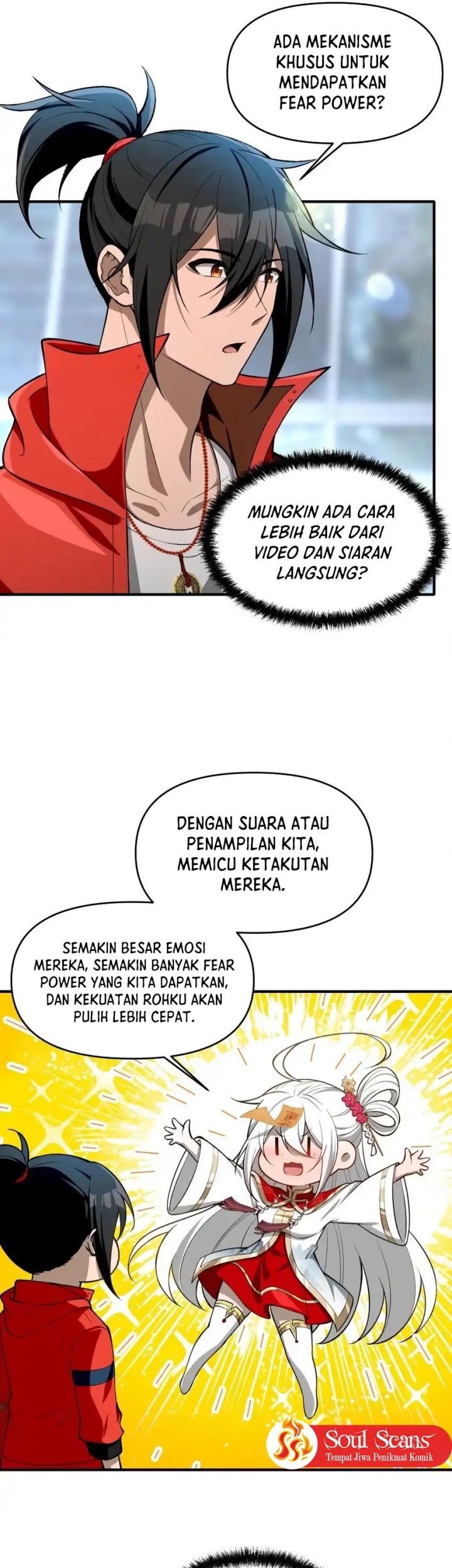 During The Live Streaming, I Proposed To A Female Ghost Chapter 24 Gambar 43