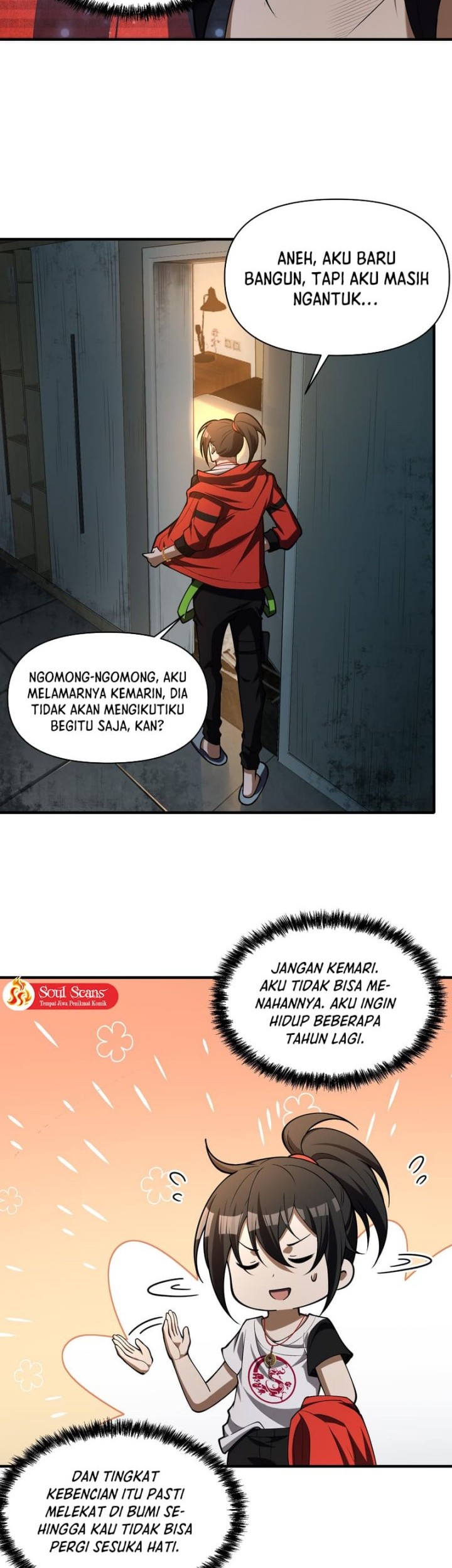 During The Live Streaming, I Proposed To A Female Ghost Chapter 3 Gambar 40