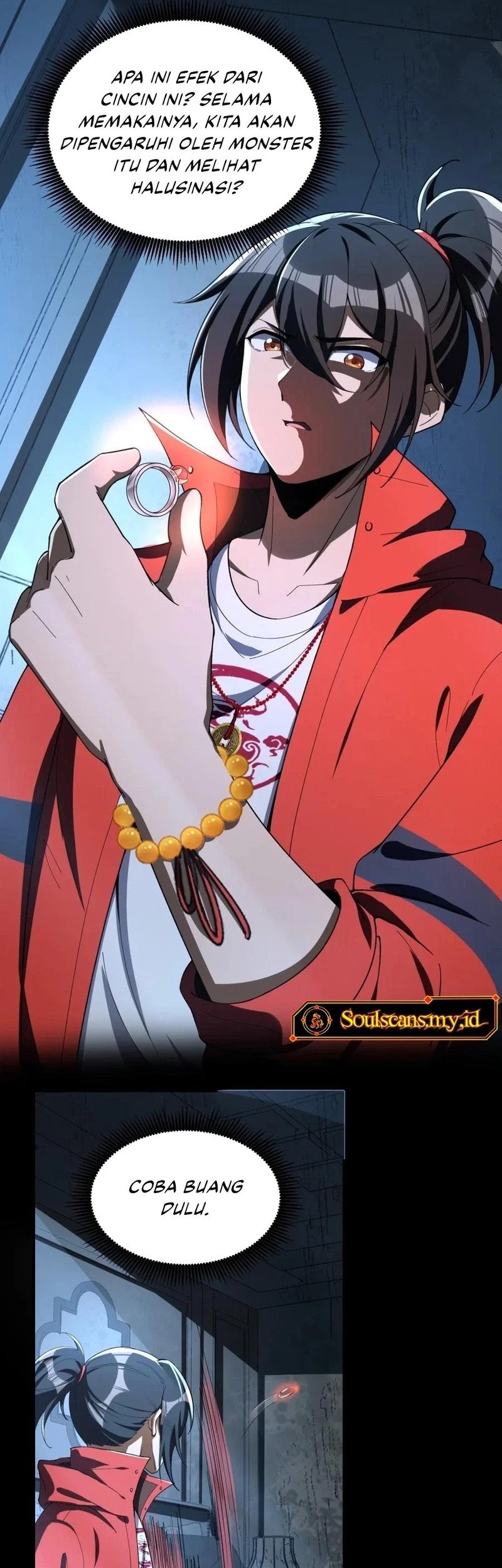 During The Live Streaming, I Proposed To A Female Ghost Chapter 31 Gambar 38